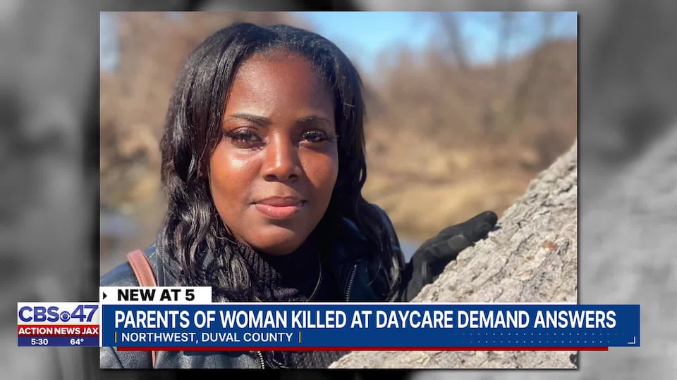Parents of woman killed at Jacksonville daycare speak out nearly a year ...