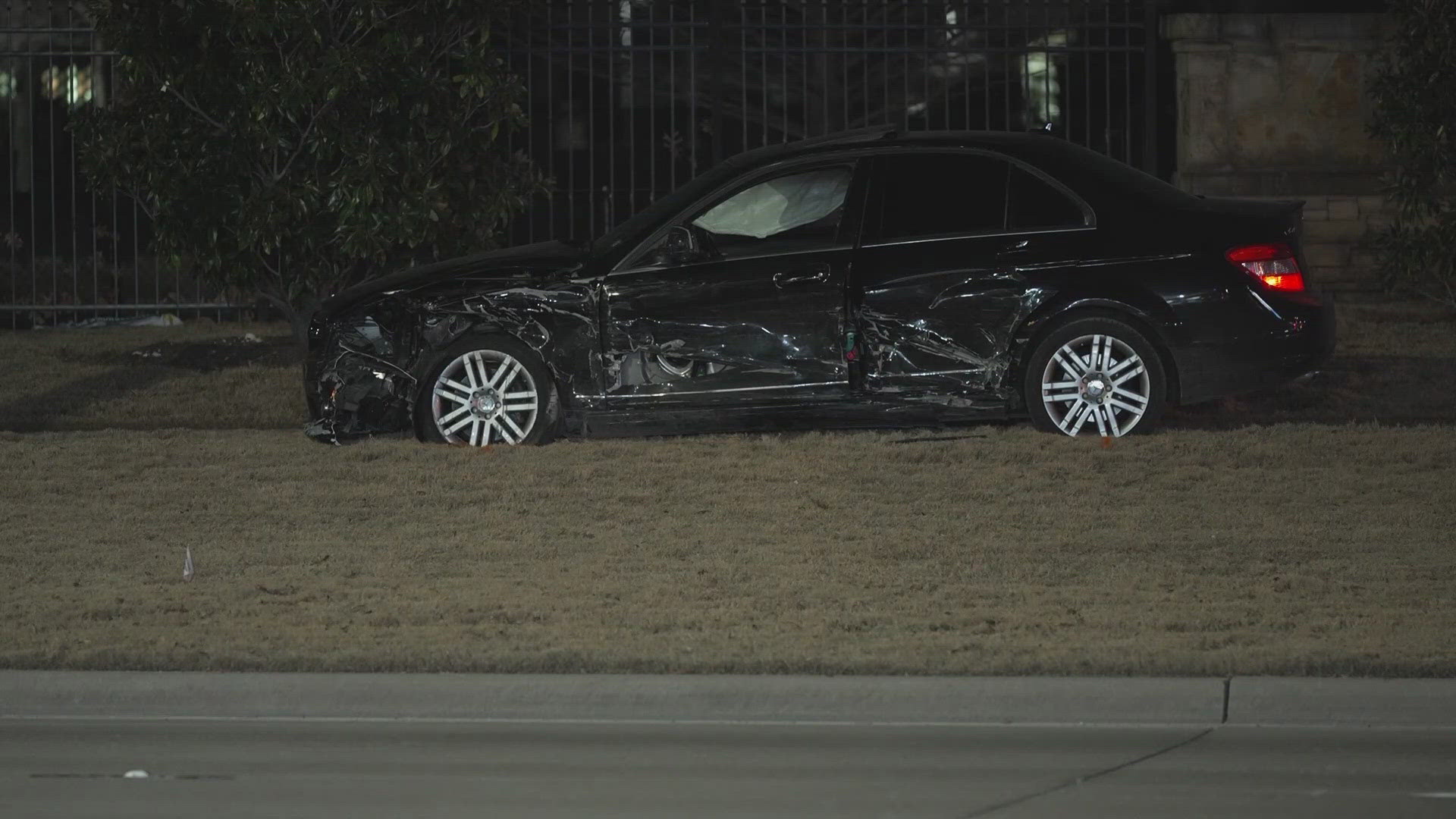 Two hit and killed by car while walking along a Far North Dallas sidewalk