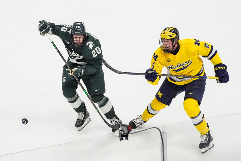 Michigan State hockey vs Michigan: Score updates, highlights and more