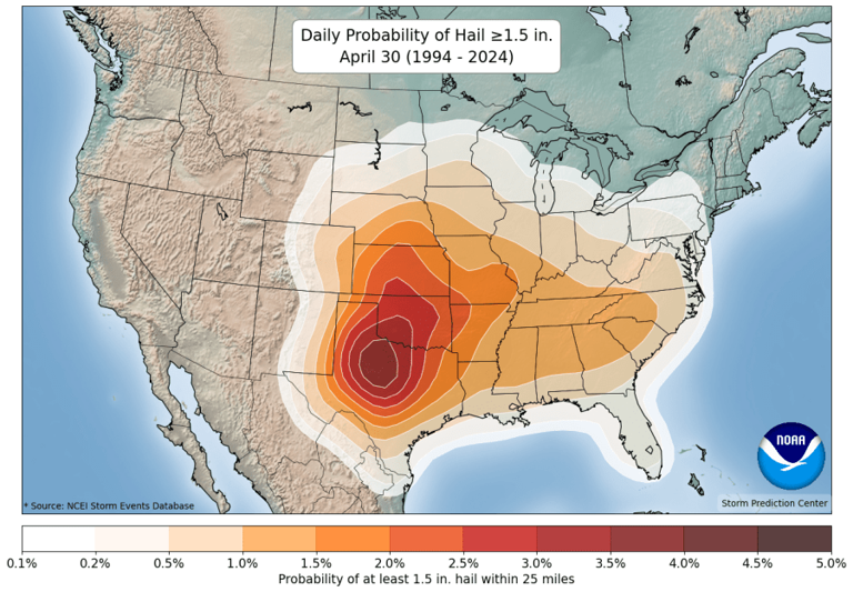 Weather blog: Storm Prediction Center opens climatology viewer