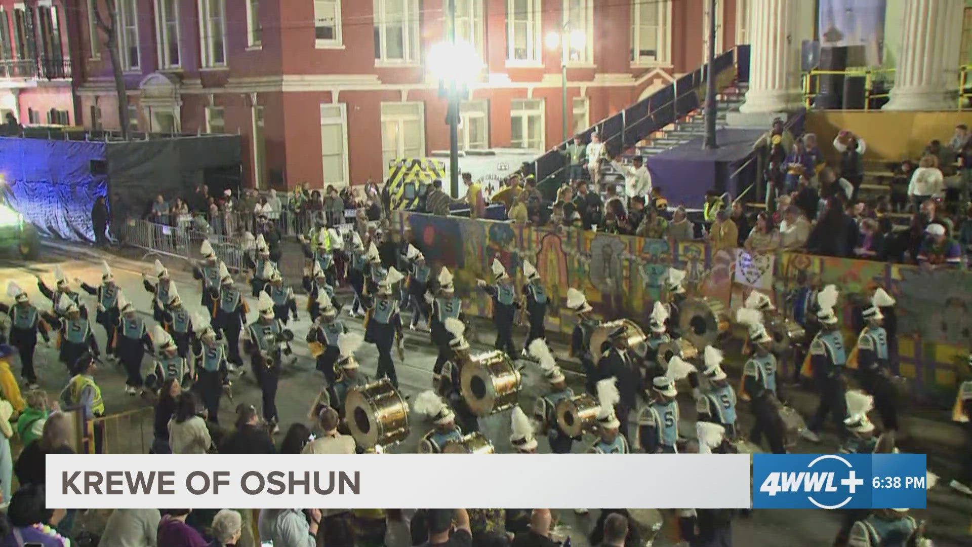 Southern University’s Human Jukebox marches in Krewe of Oshun