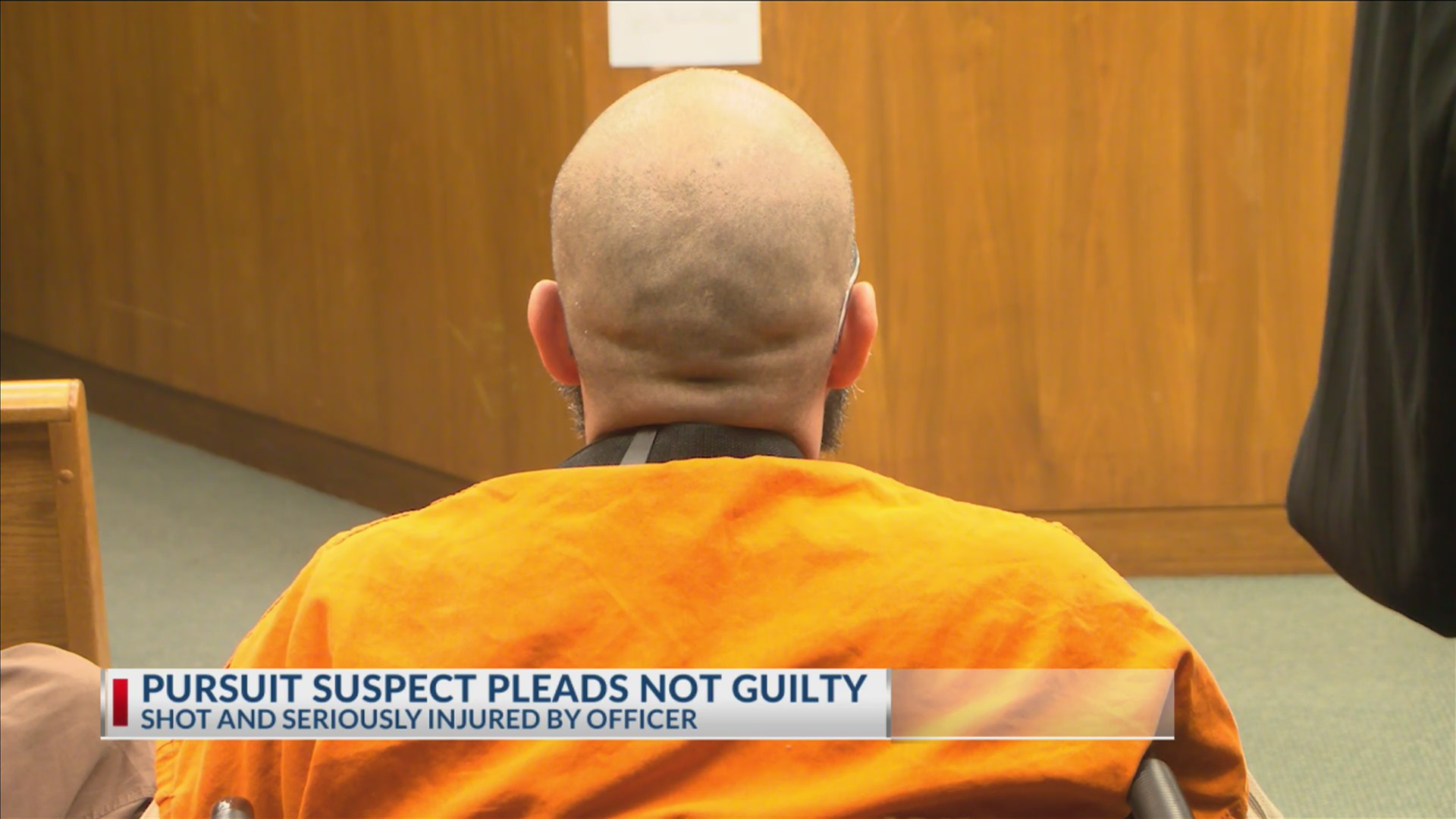 Pursuit suspect pleads not guilty after being shot in Bakersfield