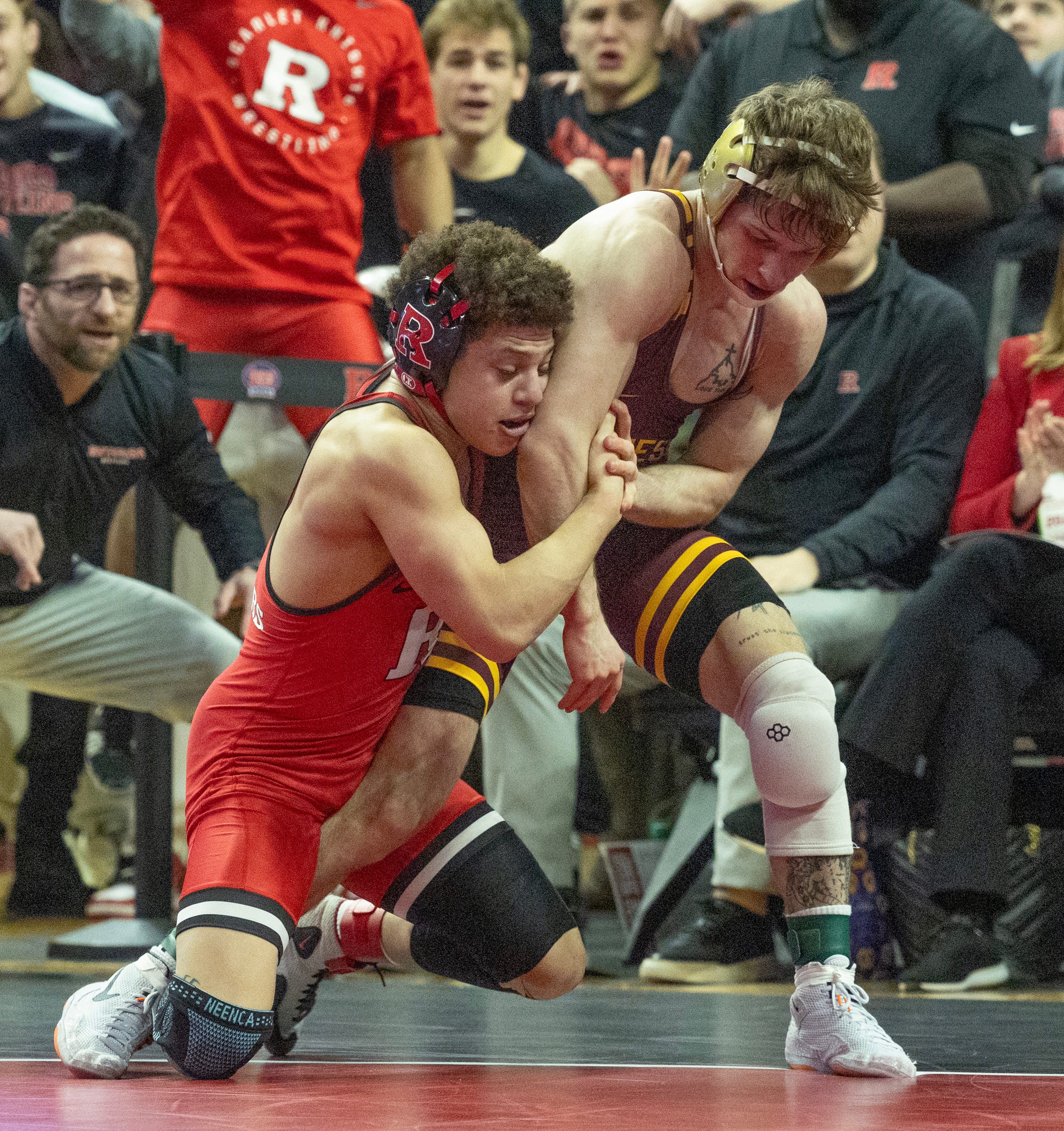 Rutgers wrestling finishes with winning Big Ten Conference record