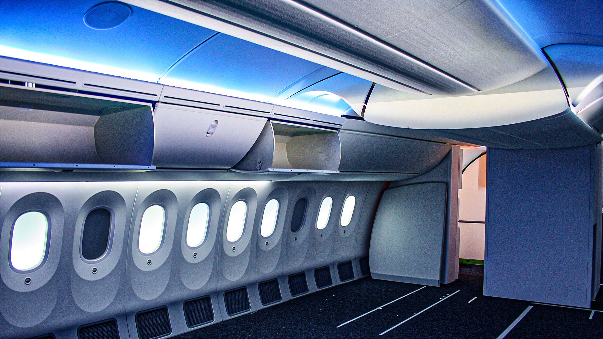 Here’s how different the Boeing 777X’s dimmable windows are compared to ...