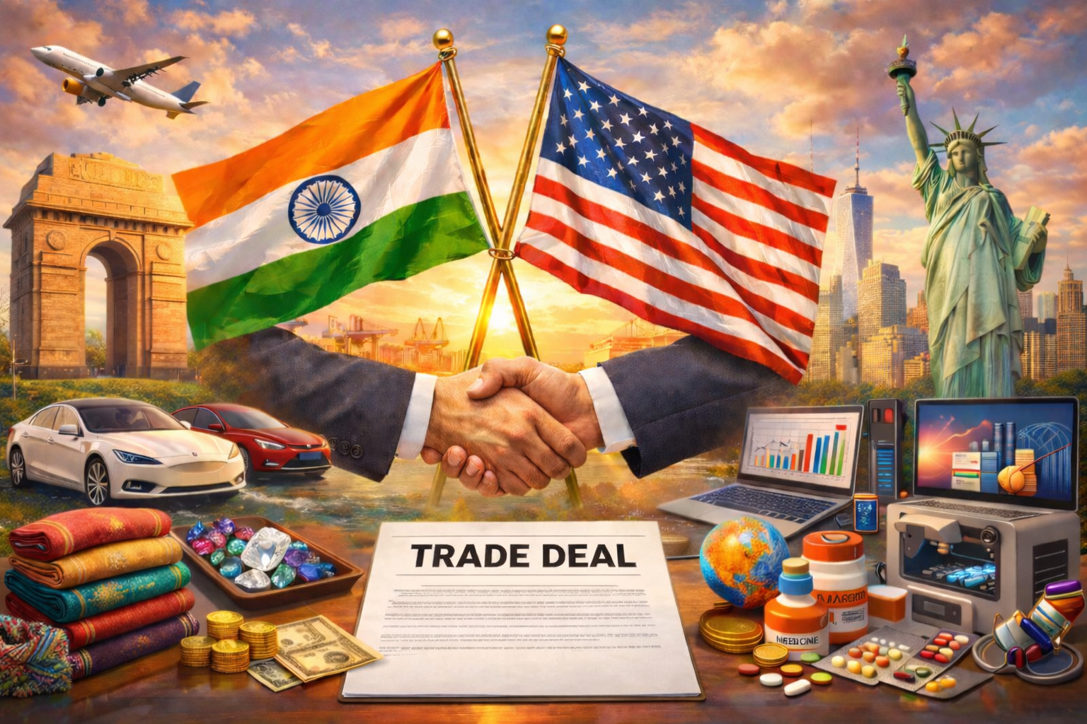 US tariffs on India cut to 18%; $30 trillion market access – India-US ...