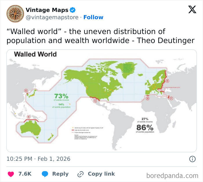 62 cool maps that range from ridiculously funny to actually educational