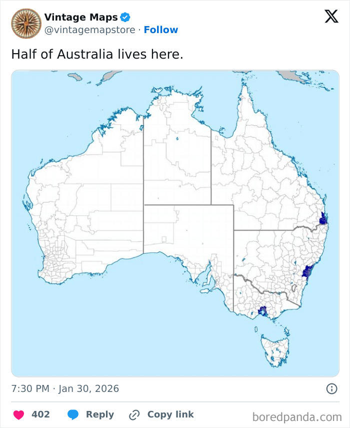 62 cool maps that range from ridiculously funny to actually educational
