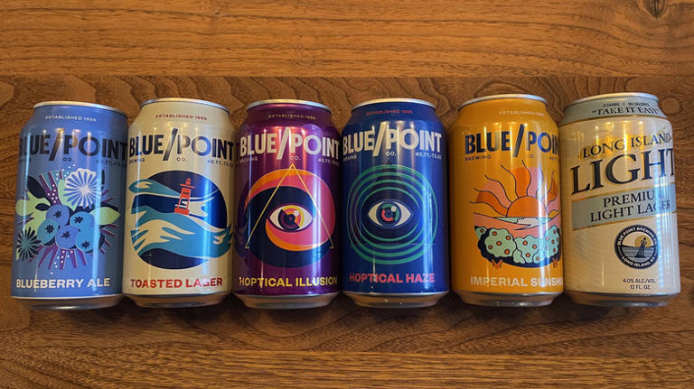 I tried and ranked all 6 Blue Point Brewing beer varieties