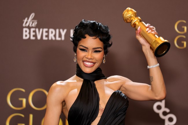 Teyana Taylor en los Globos de Oro Brianna Bryson/Getty Images