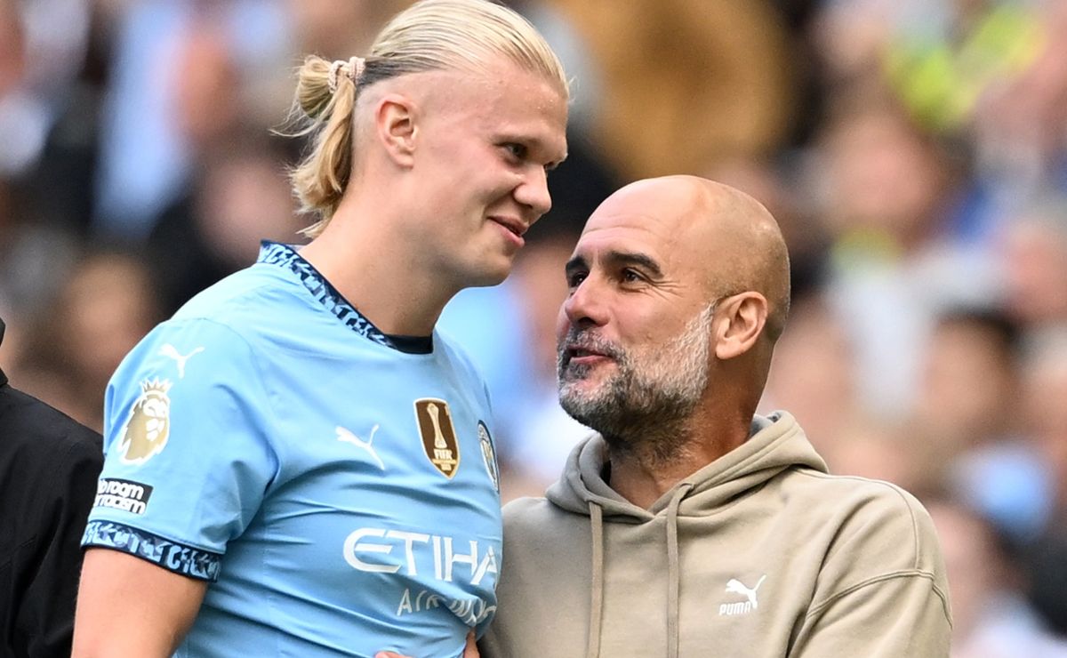 Erling Haaland in doubt for Manchester City’s trip to Liverpool after Pep Guardiola’s comment<br><br>