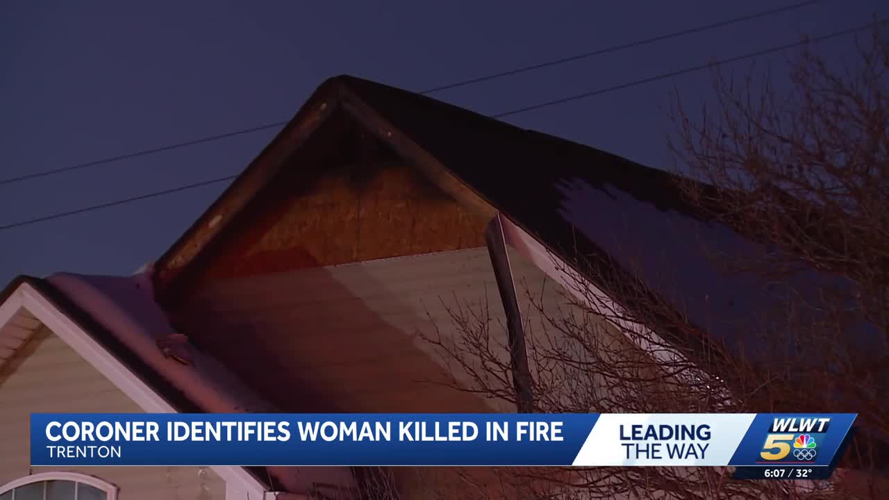 Coroner identifies woman who died after massive house fire in Trenton