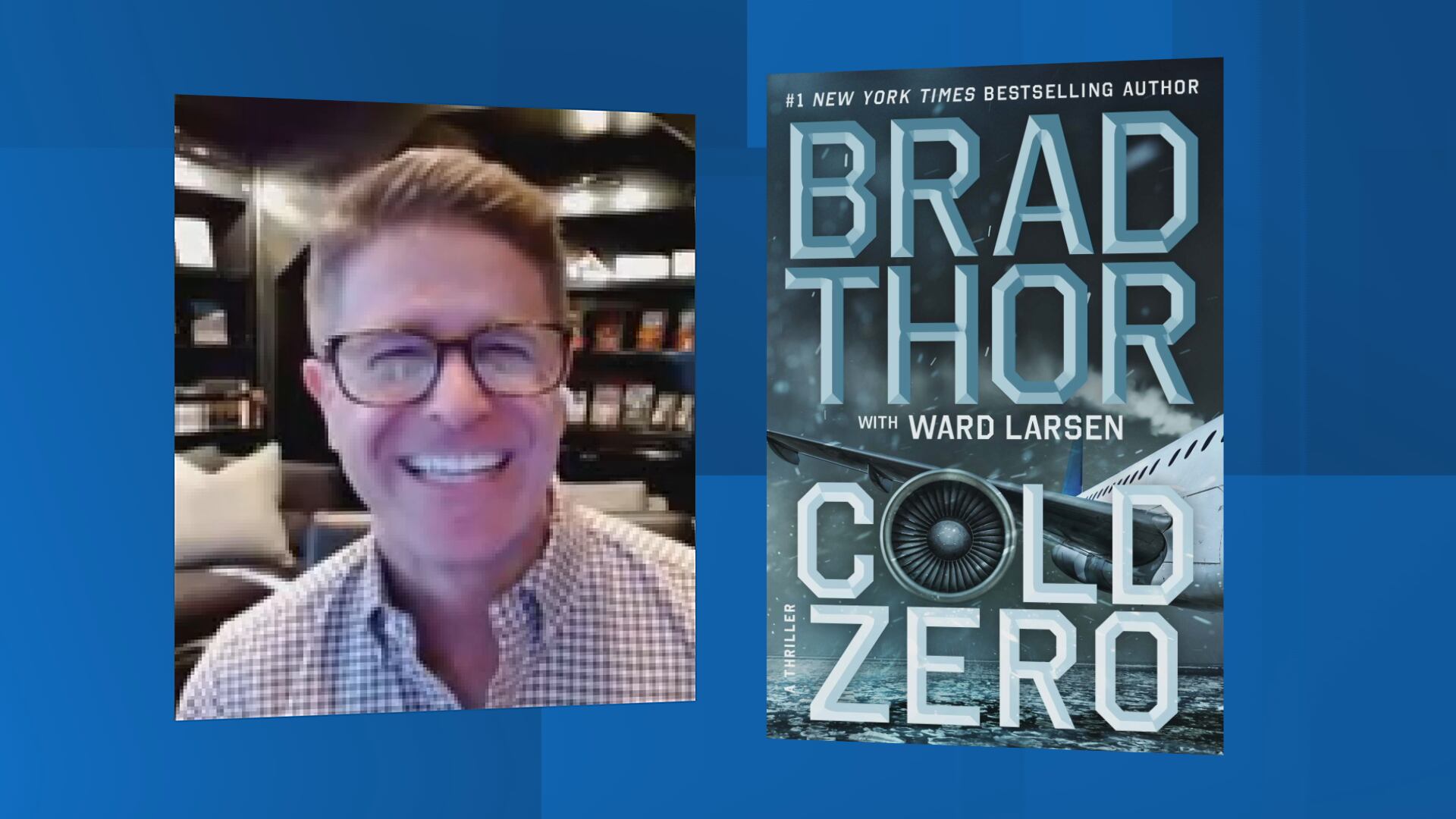 Brad Thor teams with Ward Larsen for new thriller 'Cold Zero'