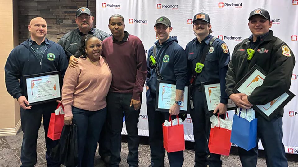 First responders honored for saving life of 17-year-old during medical ...