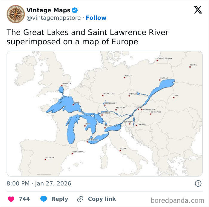 62 cool maps that range from ridiculously funny to actually educational