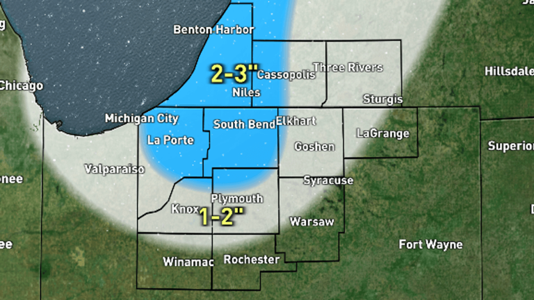 Lake effect snow, bitter cold returns this weekend