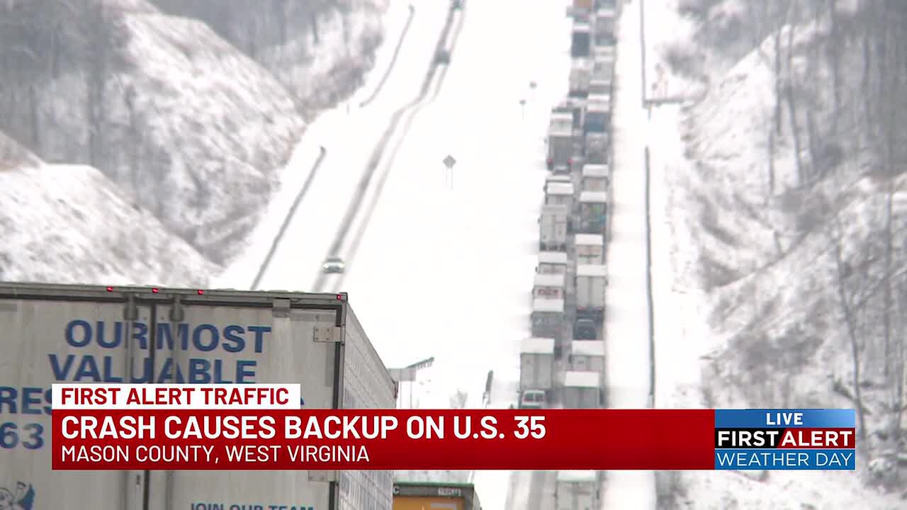 US 35 reopens after multiple crashes