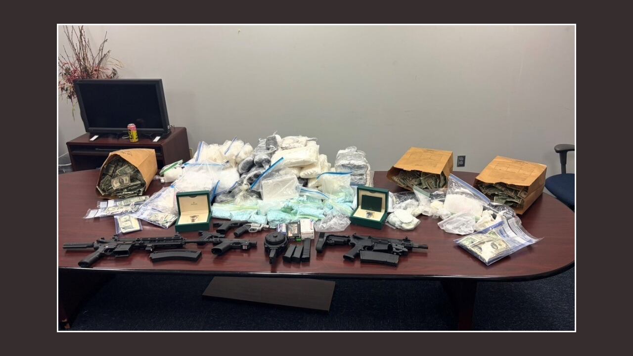 Massive drug bust nets 146 pounds of meth, 7 pounds of fentanyl powder