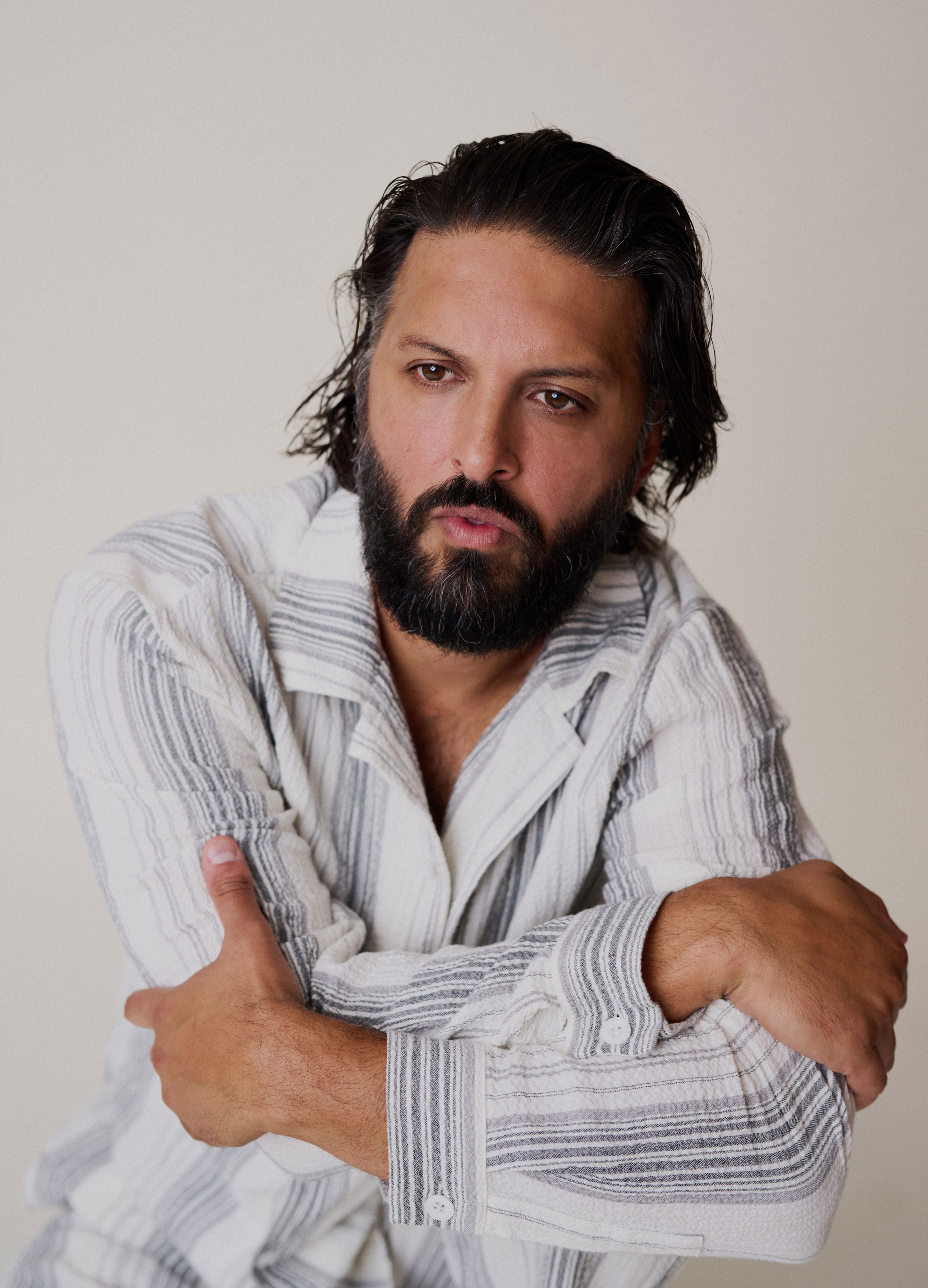 Shazad Latif is at the heart of the love triangle in Emerald Fennell’s ...