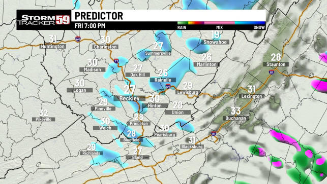 Heavy snow squalls tonight WV – here’s how much snow you can expect