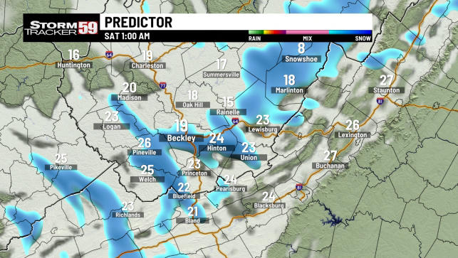 Heavy snow squalls tonight WV – here’s how much snow you can expect