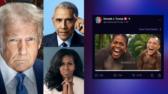 Obama ape video that sparked Trump racism row comes from X account ...