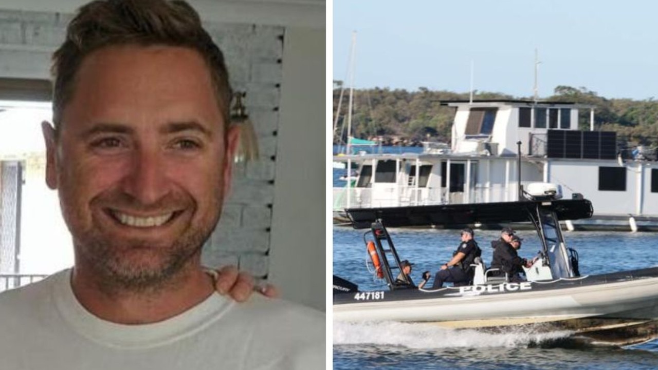 Desperate search for dad missing at sea