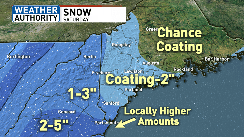 Snow for parts of Maine today / Turning colder and windy tonight ...