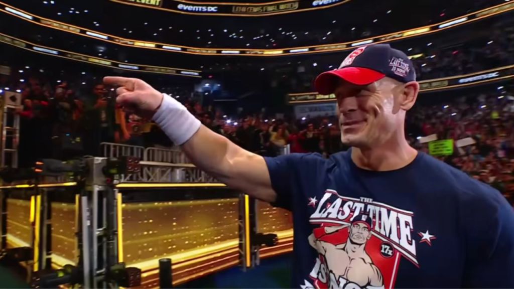 Watch: Crowd pops for WWE's 'invisible' John Cena spot at EVE event