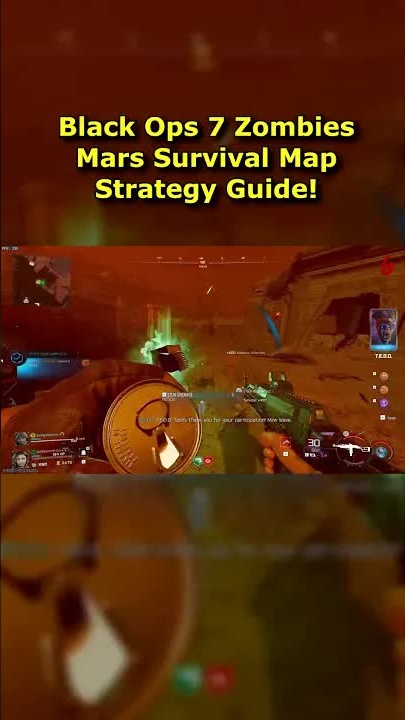 Mars survival map strategy Black Ops 7 zombies! Mars map high round ...