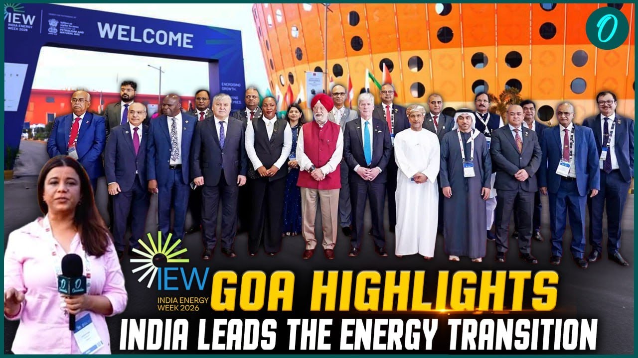 India Energy Week 2026 Goa highlights $500B energy push, hydrogen, LNG ...