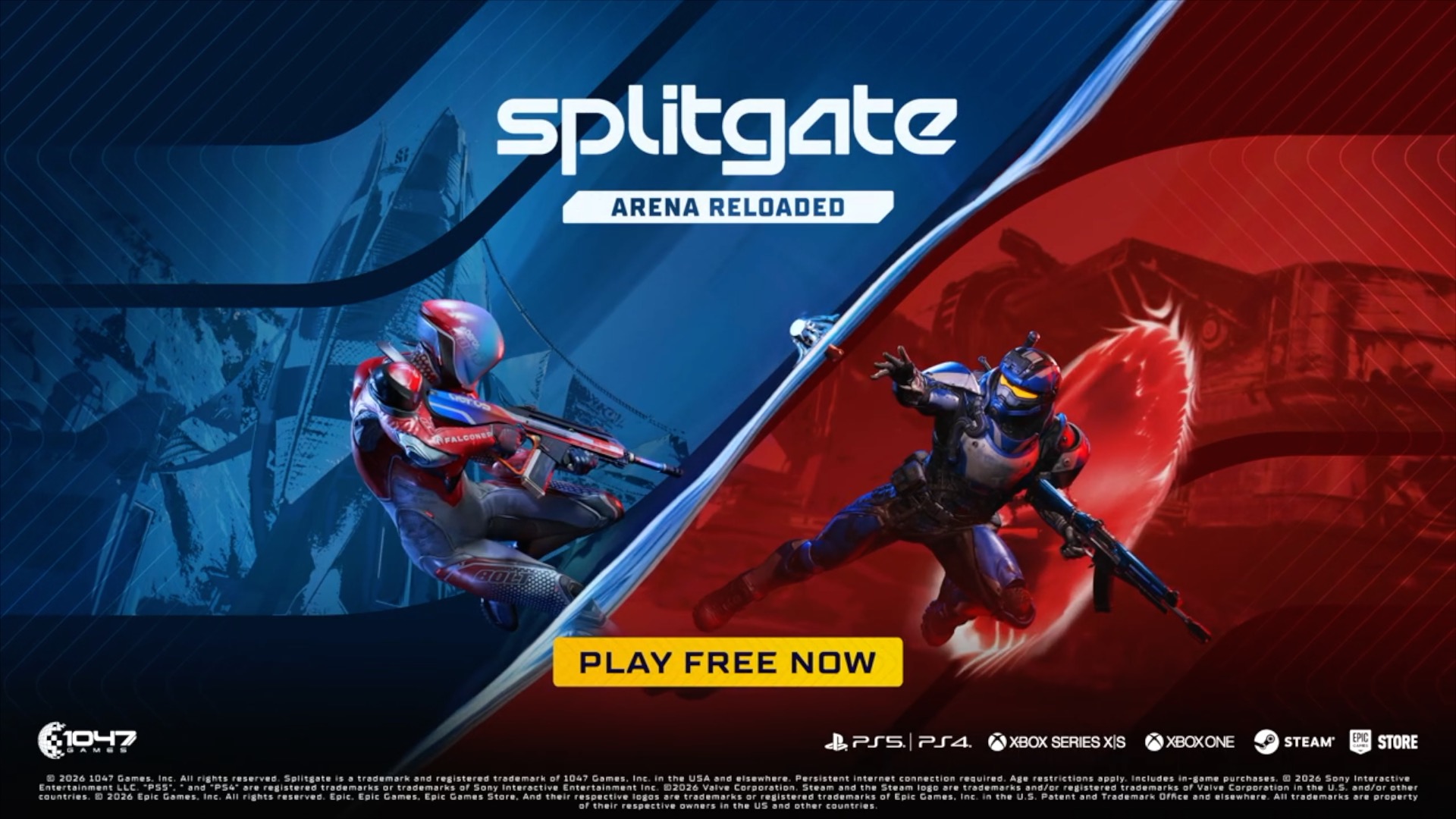 Splitgate Arena Reloaded official arena royale trailer