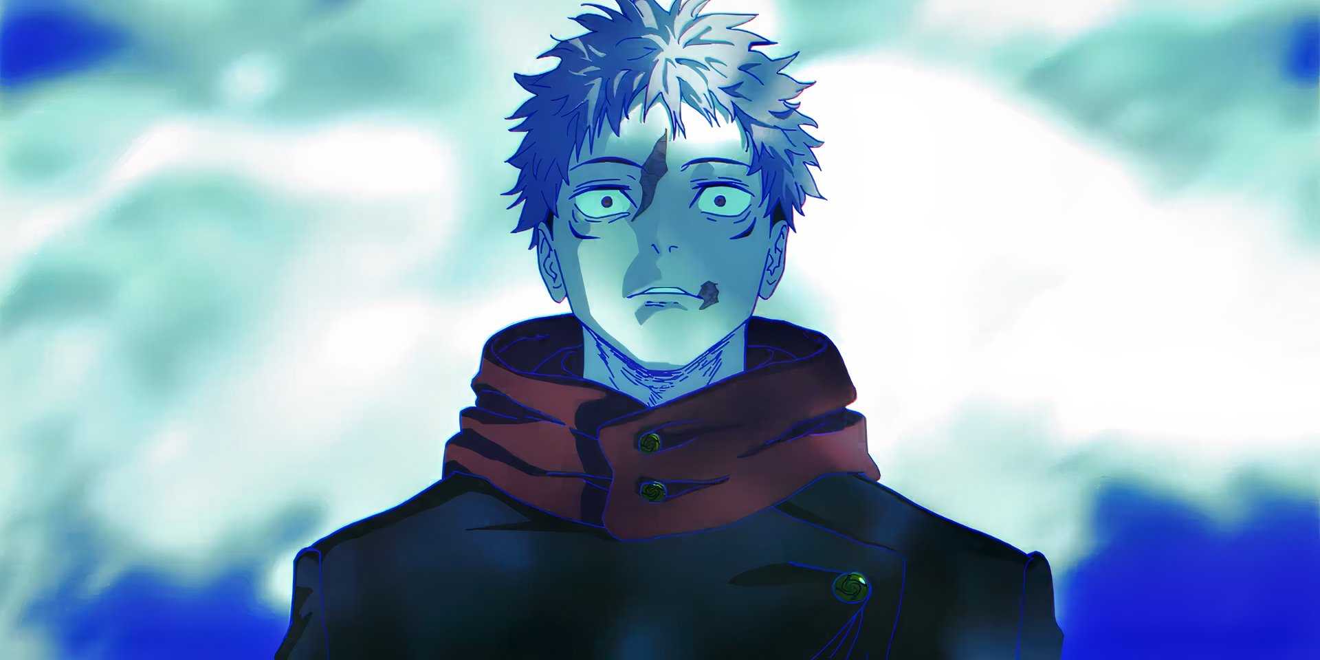 Yuji in the OP of Jujutsu Kaisen The Culling Game Part 1