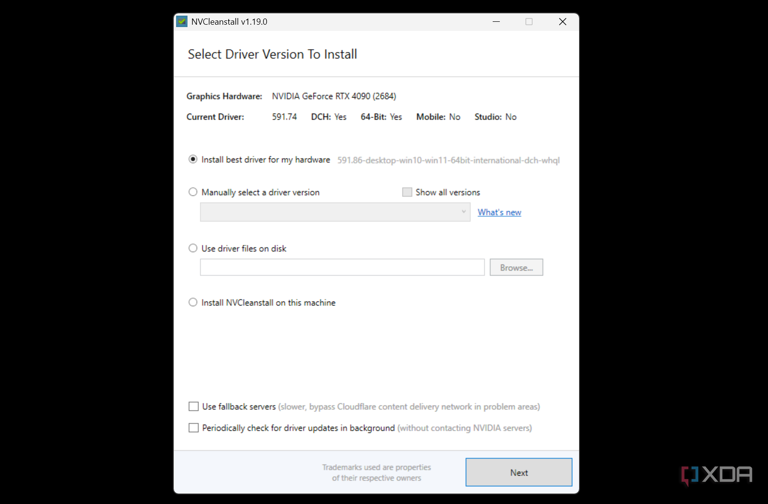 NVCleanstall is now the only way I upgrade my Nvidia GPU's drivers