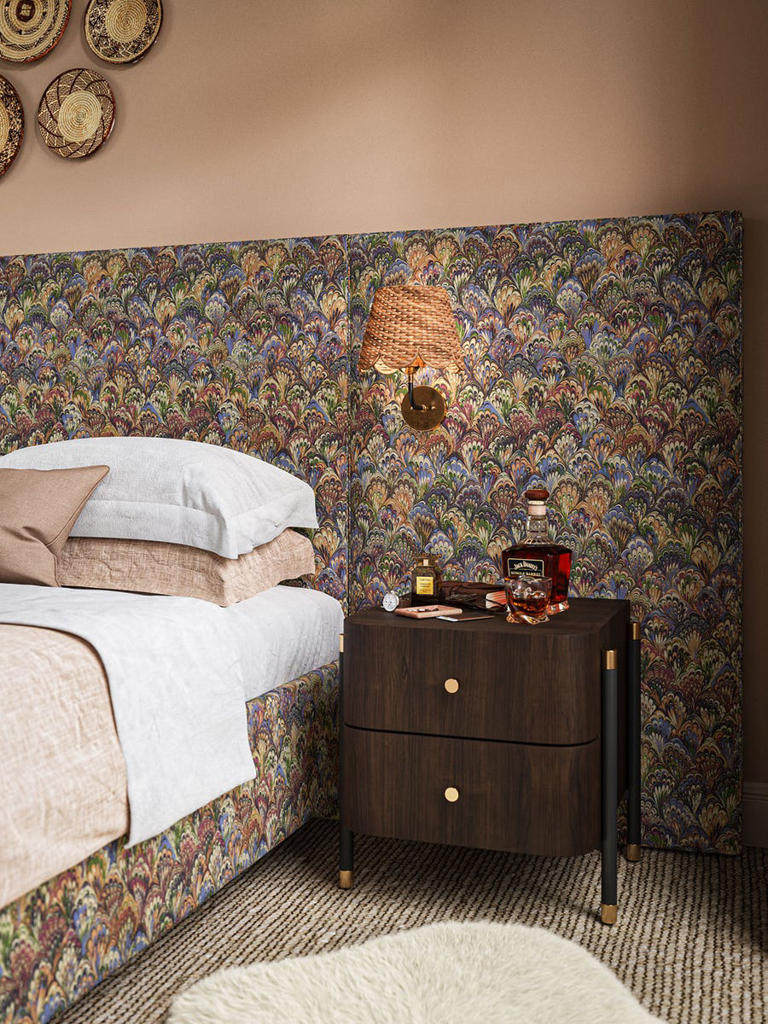 Statement headboards are one of the biggest bedroom trends in 2026 ...
