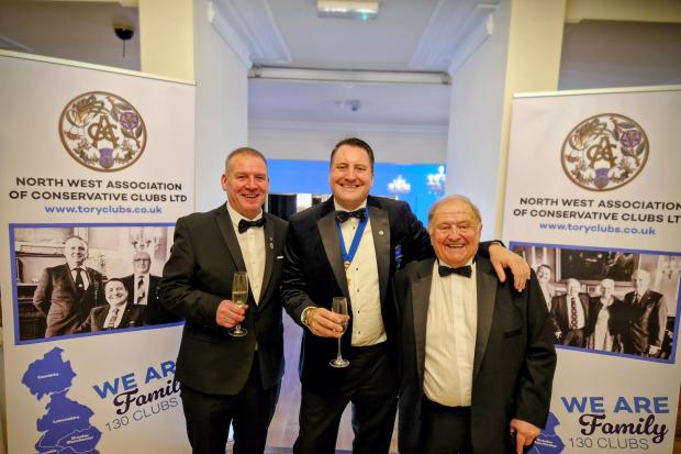 Wallasey Central Conservative Club attend regional gala