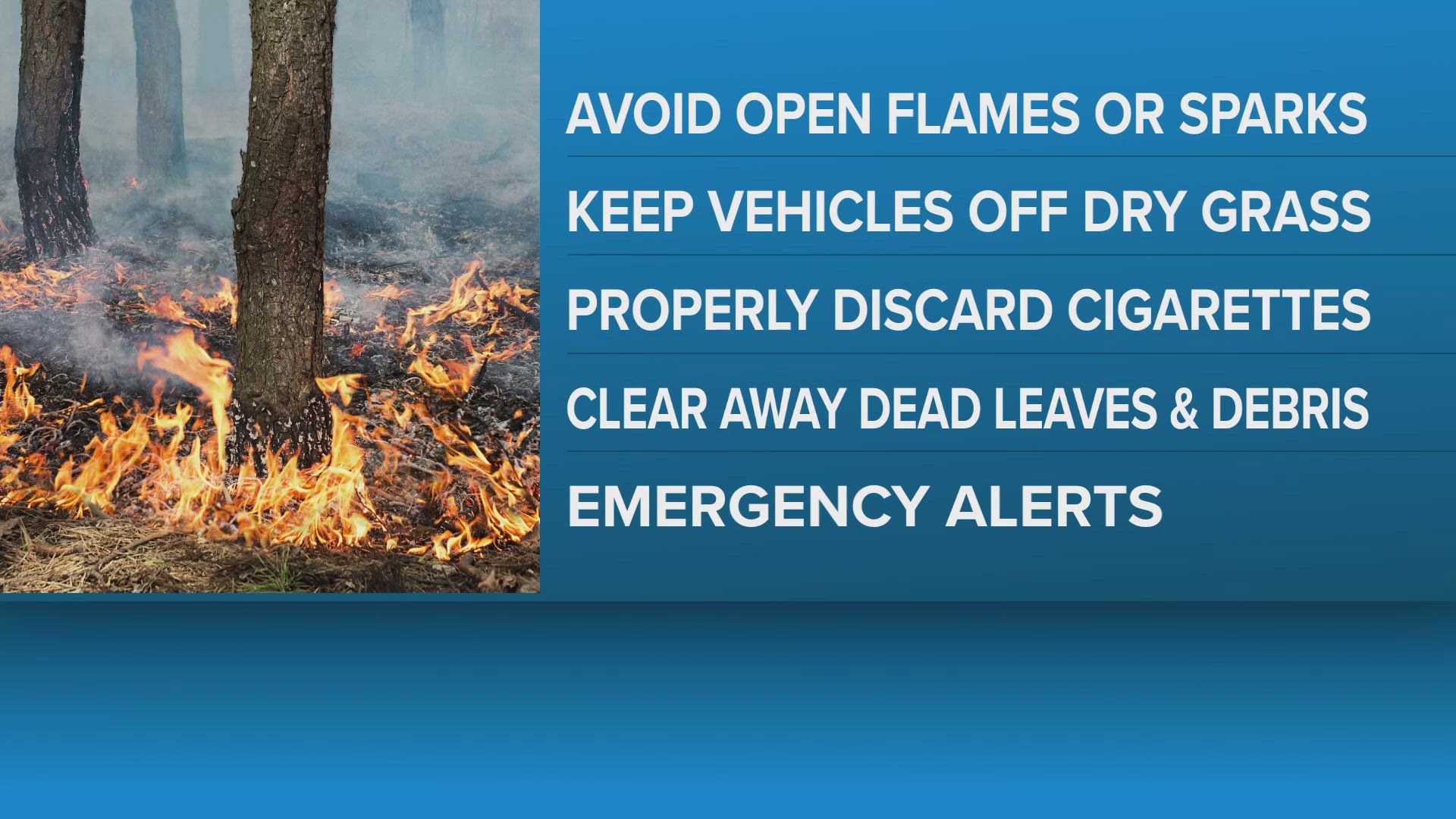 First Coast faces continued fire risk after red flag warning issued ...