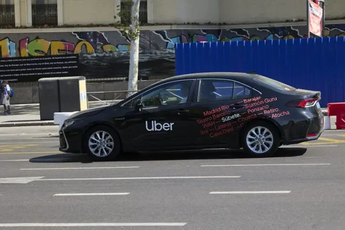 La llegada del robotaxi de Uber a Madrid enciende las alarmas de los ...