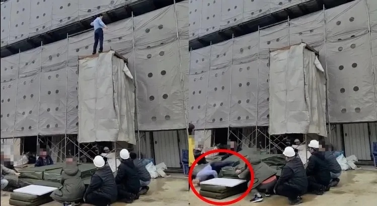 Diễn viên gặp nạn khi đóng thế cảnh rơi trên không