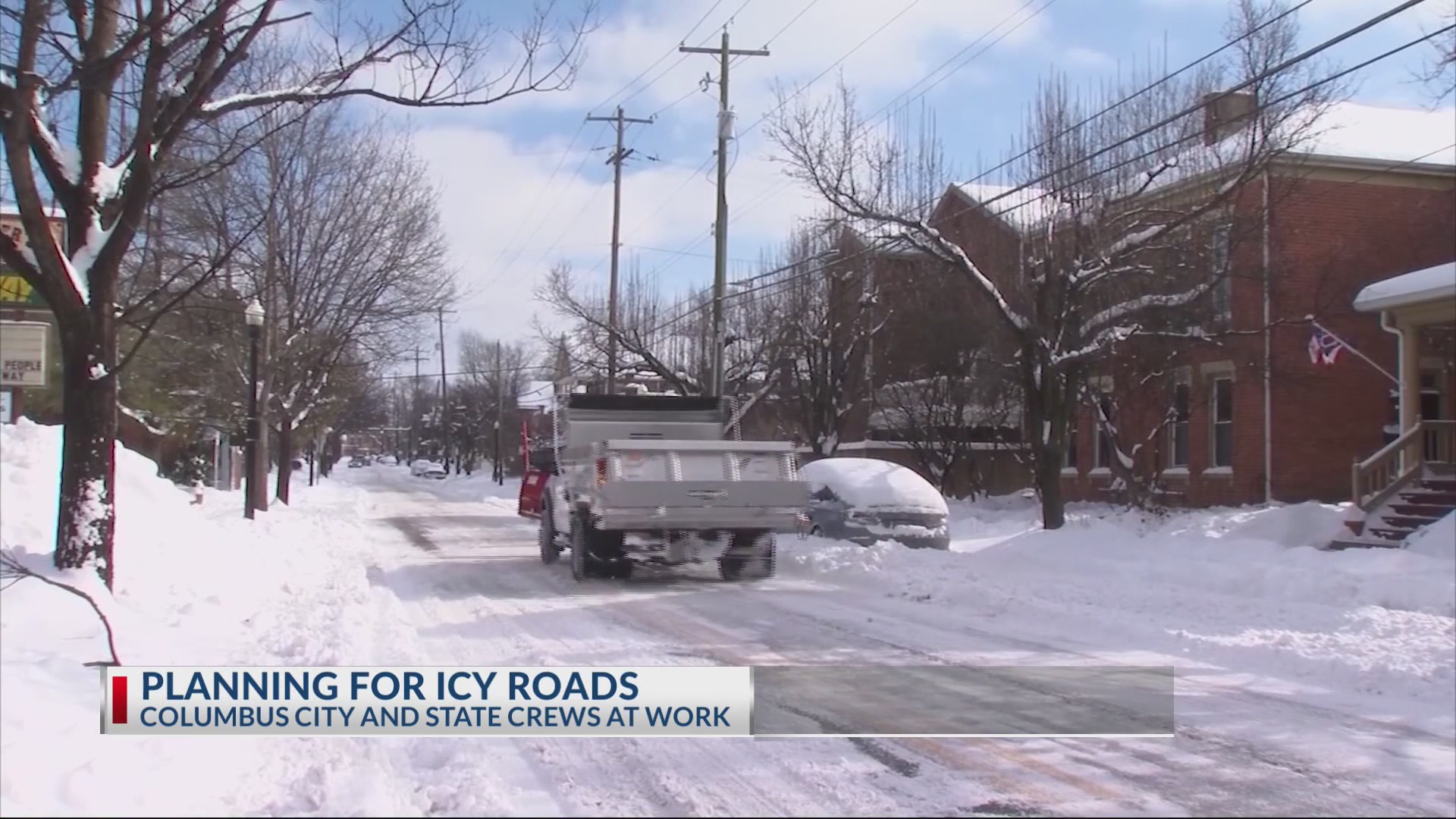 Columbus, ODOT crews prepare for wet roads to turn icy