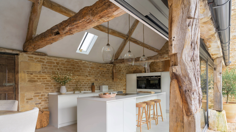 How one couple transformed a listed barn into a charming Cotswolds retreat