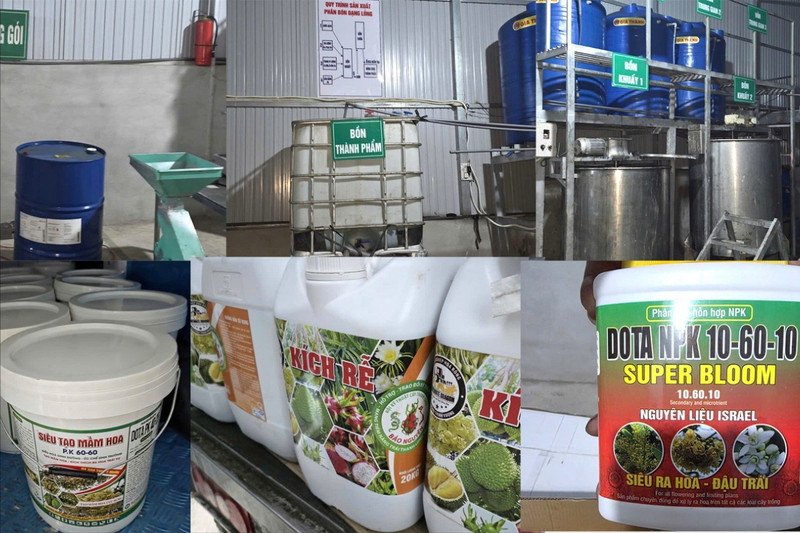 Lập 4 công ty để phục vụ hoạt động làm phân bón giả quy mô lớn
