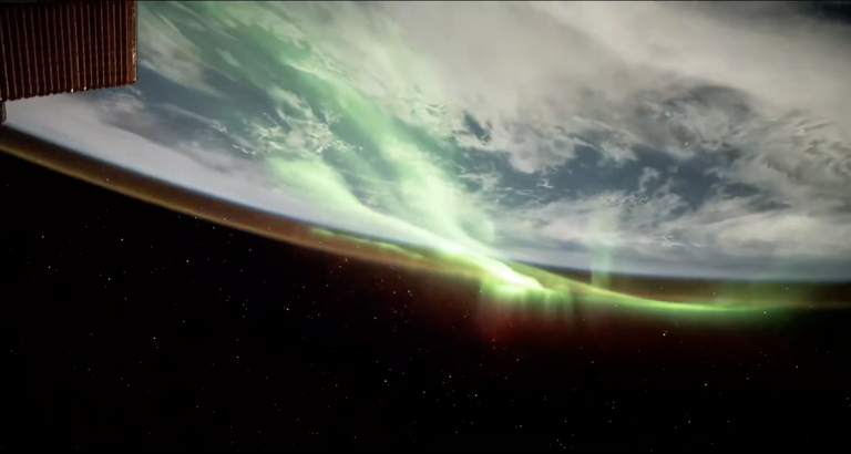 NASA shares ISS visuals of solar flare lighting up Earth’s atmosphere