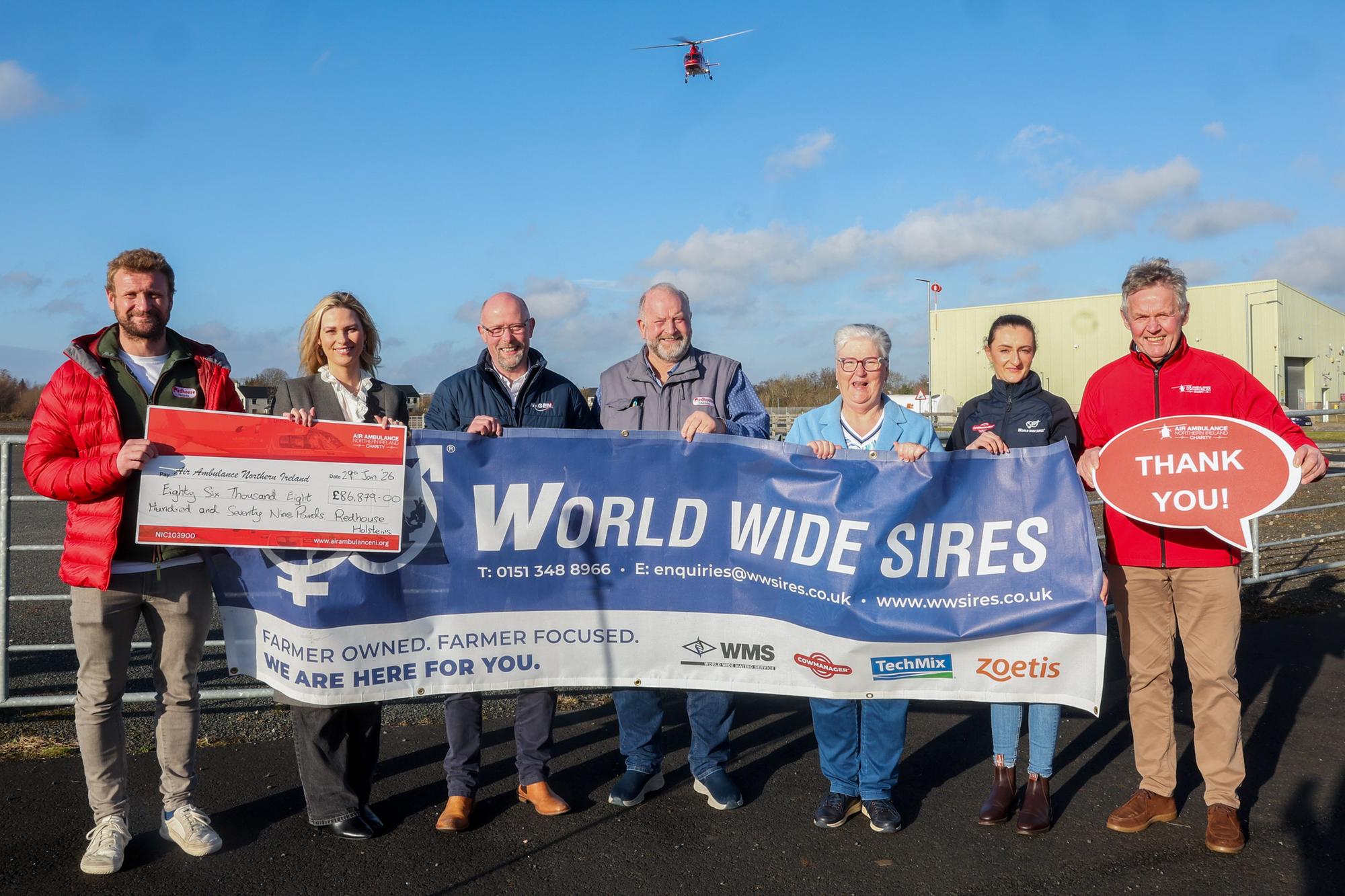 Redhouse Holstein open day raises £86,000 for Air Ambulance NI