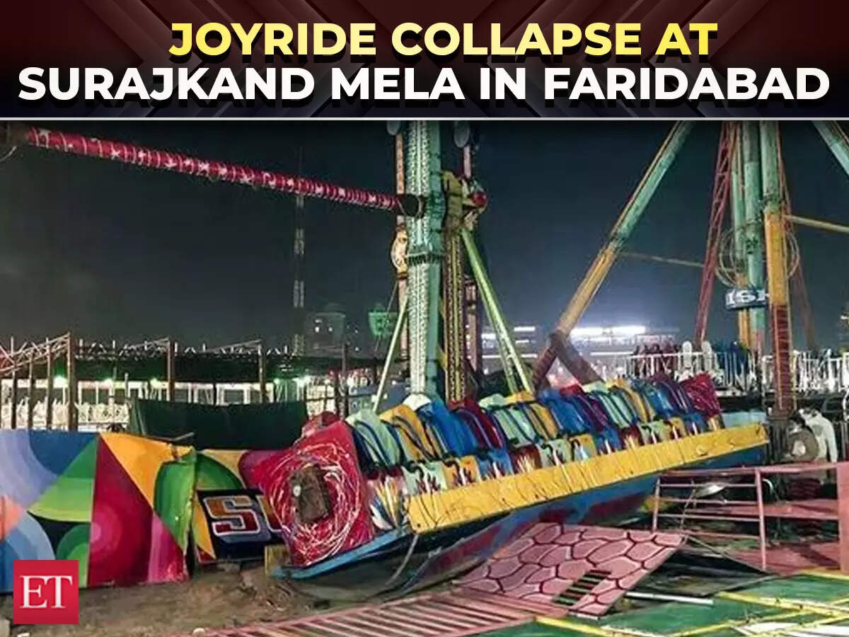 Haryana: 9 injured & 1 police officer died after a joyride collapse at ...