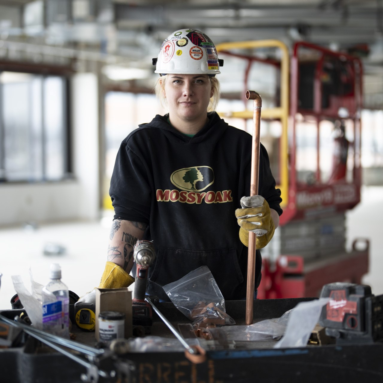 These white-collar workers actually made the switch to a trade
