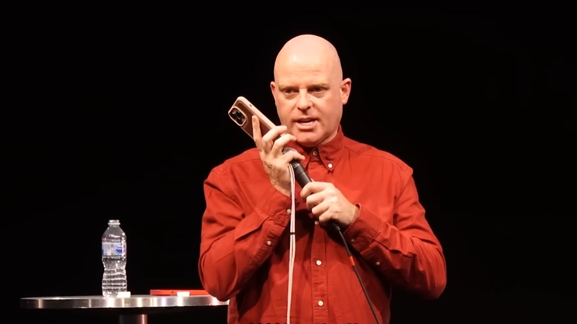 Watch me prank call people live on stage