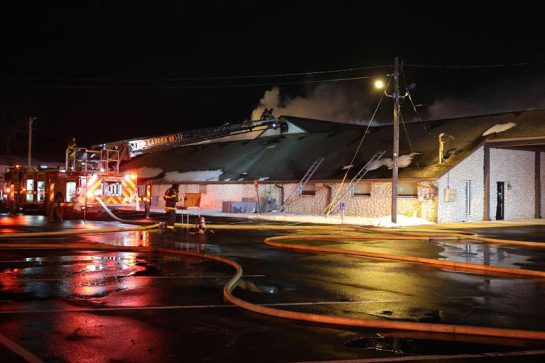 IFD battles large church fire in Beech Grove