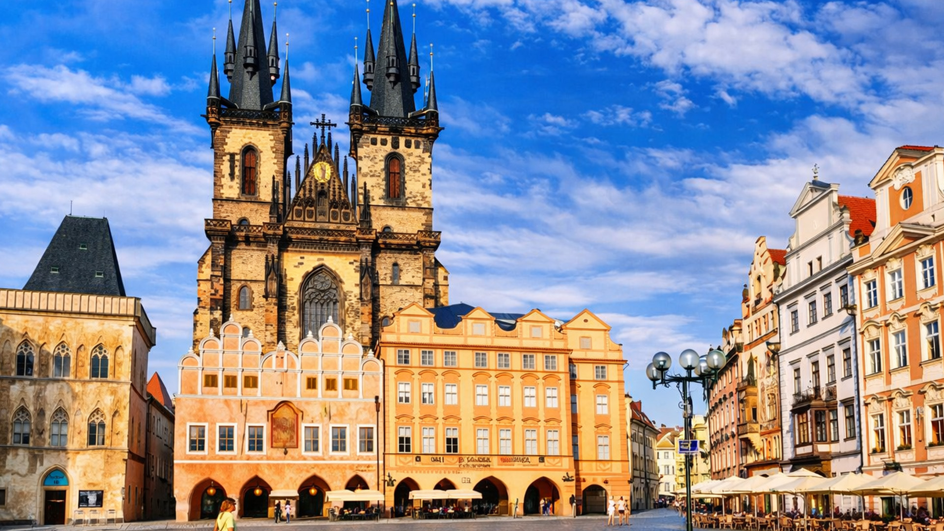 The heart of Prague's beauty