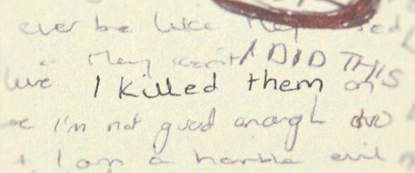 Baby killer's 'unsettling move' as she addresses 'I am evil' note in ...