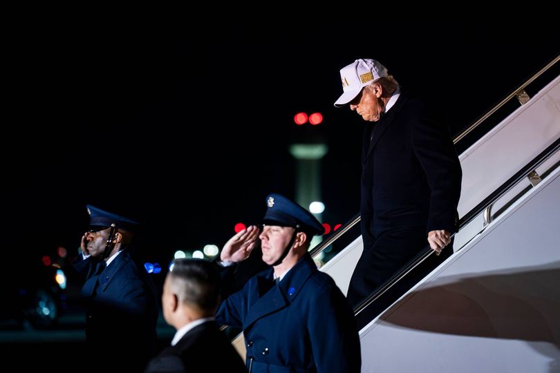 Donald Trump offers rare compliment for Biden for avoiding embarrassing ...